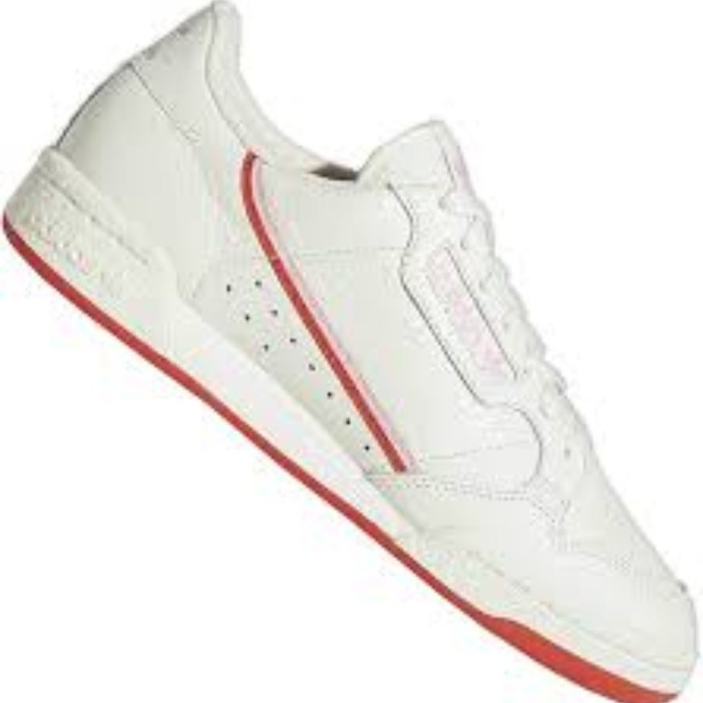 adidas Originals Continental 80 Women's Trainers EE3831 White Red Pink White